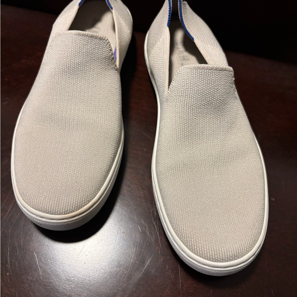 Rothy's Women's Cream Slip-On Flats